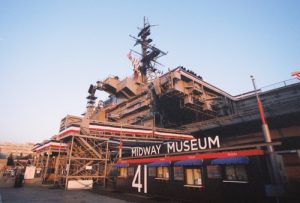 Midway Museum ticket booth