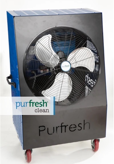 Purfresh Clean sanitizing unit