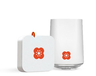 Poppy Biosafety Intelligence System diffuser and monitor for infection prevention