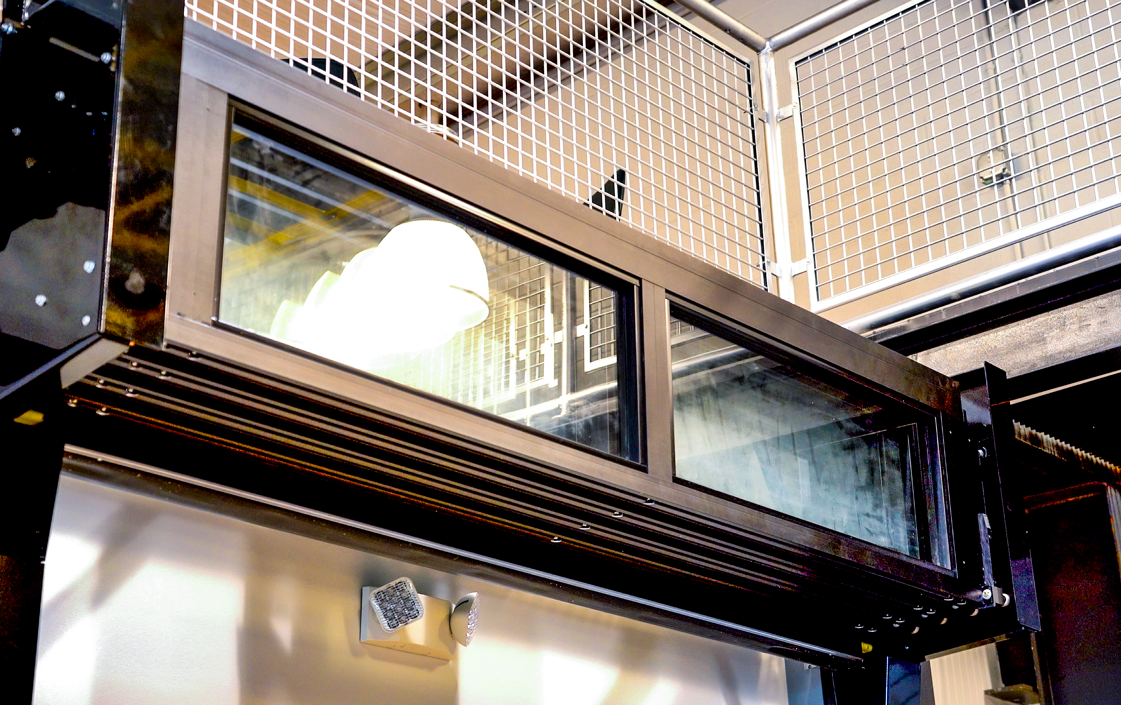 Clopay’s VertiStack compact stacking sectional door stacked up