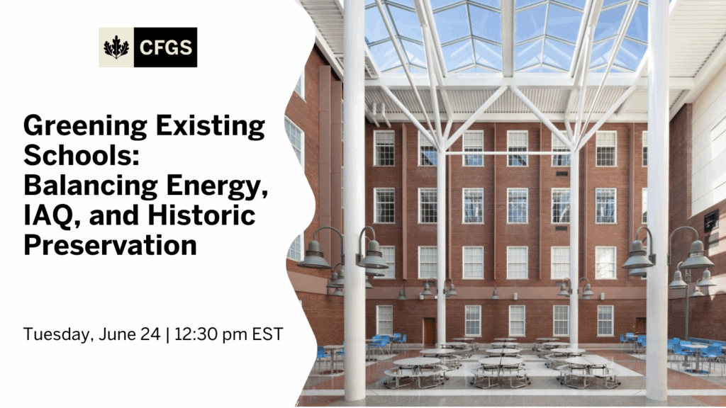 Greening Existing Schools