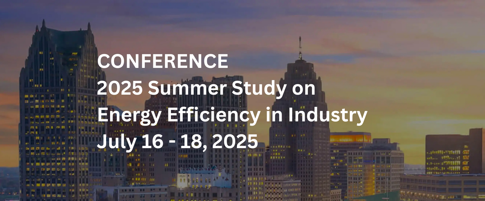 Summer Study on Energy Efficiency
