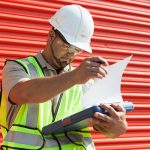 Commercial Asset Preservation (CAP) expert conducting a closed property inspection