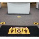 2/90 Step On It Floor Decals