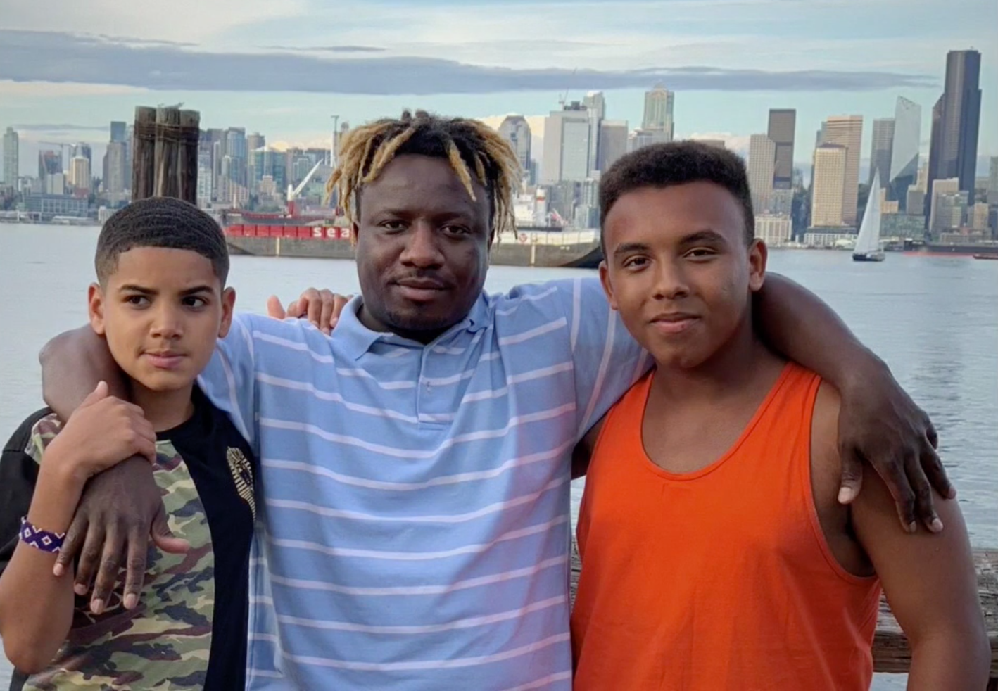 Doug Bwamu and sons