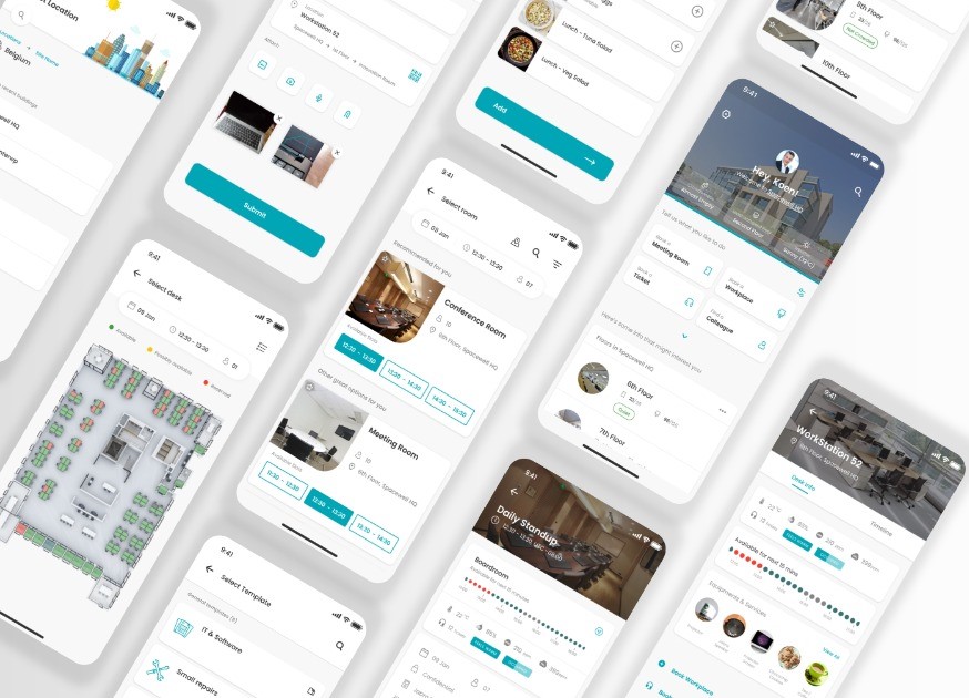Spacewell Workplace app for the hybrid workplace
