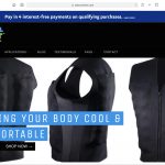 New website for StaCool cooling vests