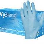 Hospeco VyBlend synthetic vinyl disposable gloves