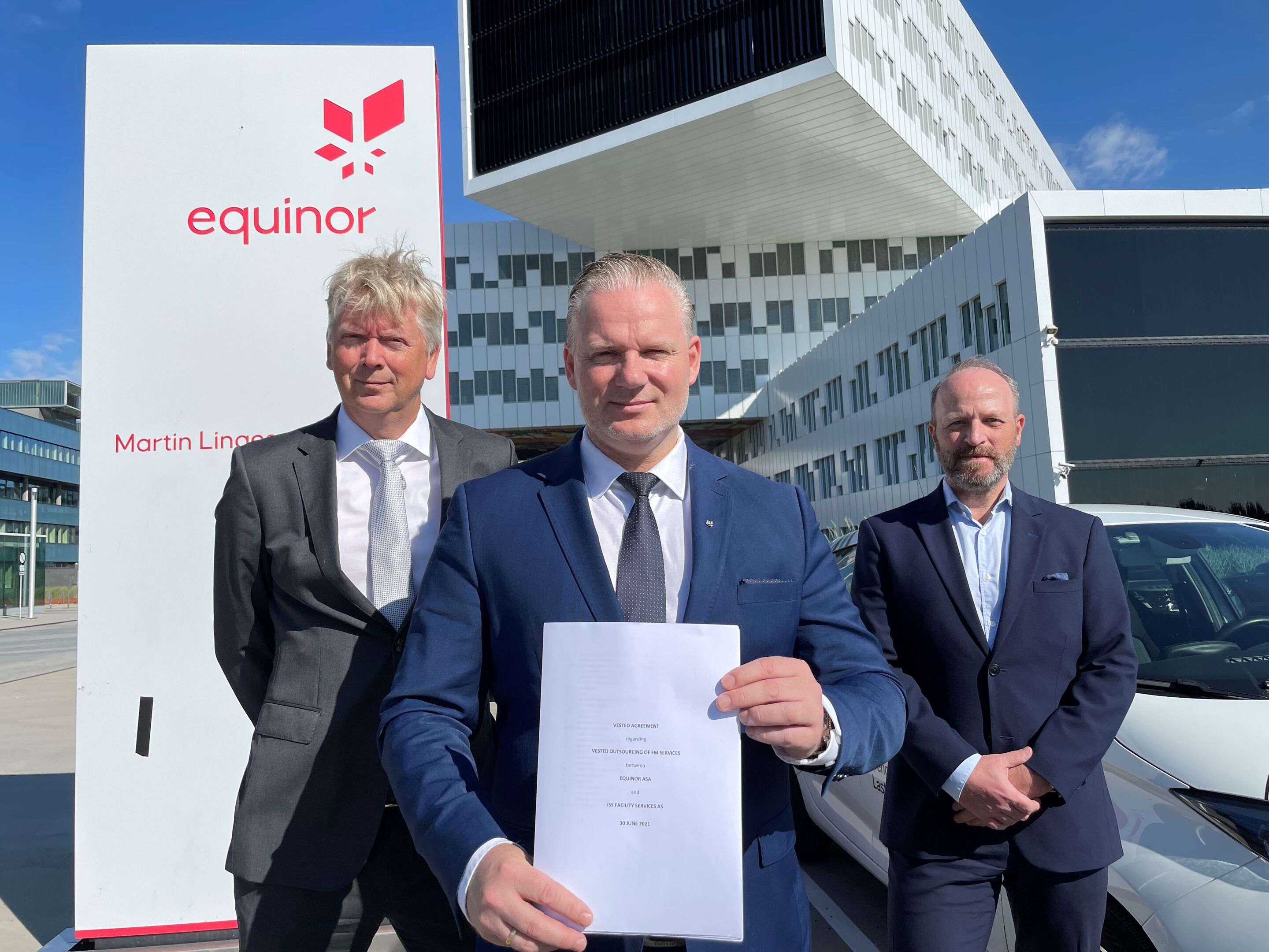 The ISS/Equinor contract is the largest FM contract in Norway, and the largest Vested contract in the Nordics