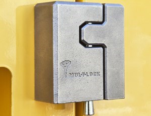 Mul-T-Lock Hasplock Diamond access control padlock 