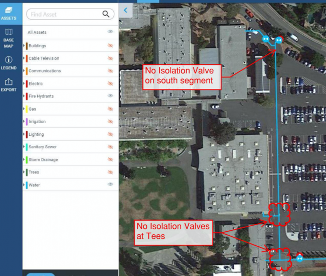 BetterGIS Uvara asset management software