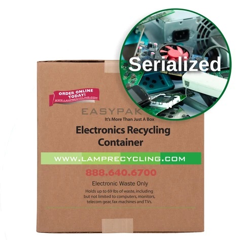 TerraCycle EasyPak Electronics Recycling Container – Serialized