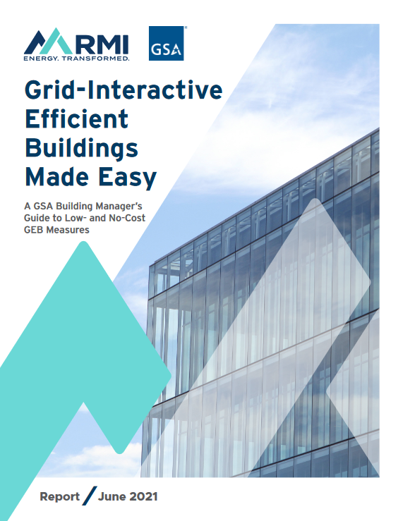 GSA RMI grid-interactive efficient buildings