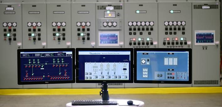 Russelectric SCADA power control system