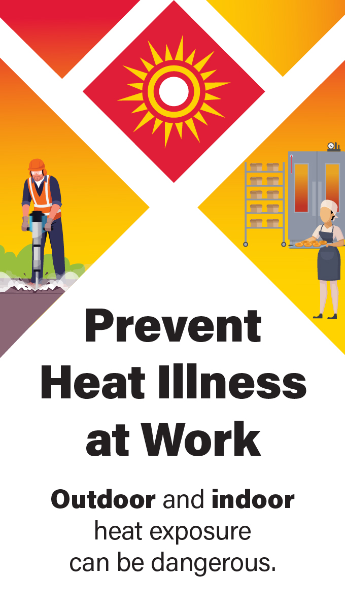 OSHA heat illness graphic