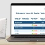 AirAnswers IAQ monitor and testing results