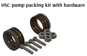 Armstrong Fluid Technology Parts Kits for fire pumps: HSC pump packing kit with hardware