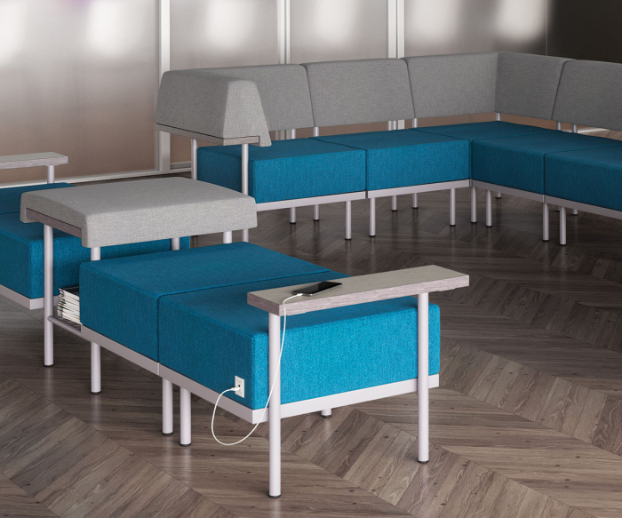 Catwalk modular seating system