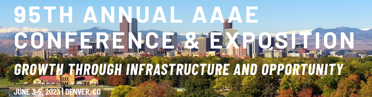 AAAE 2023 Conference and Exposition Denver banner