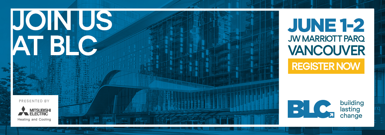 CaGBC’s Building Lasting Change (BLC) 2023 (green building) banner