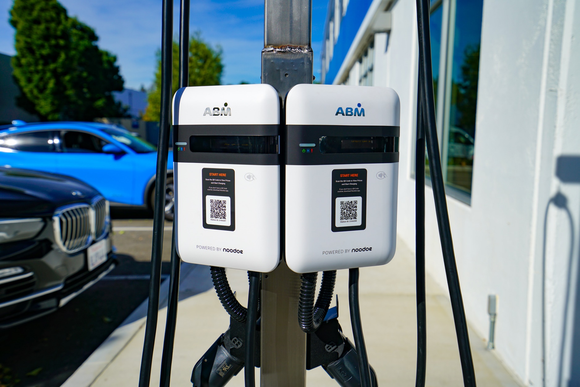 ABM EV charging stations, part of EV ecosystem