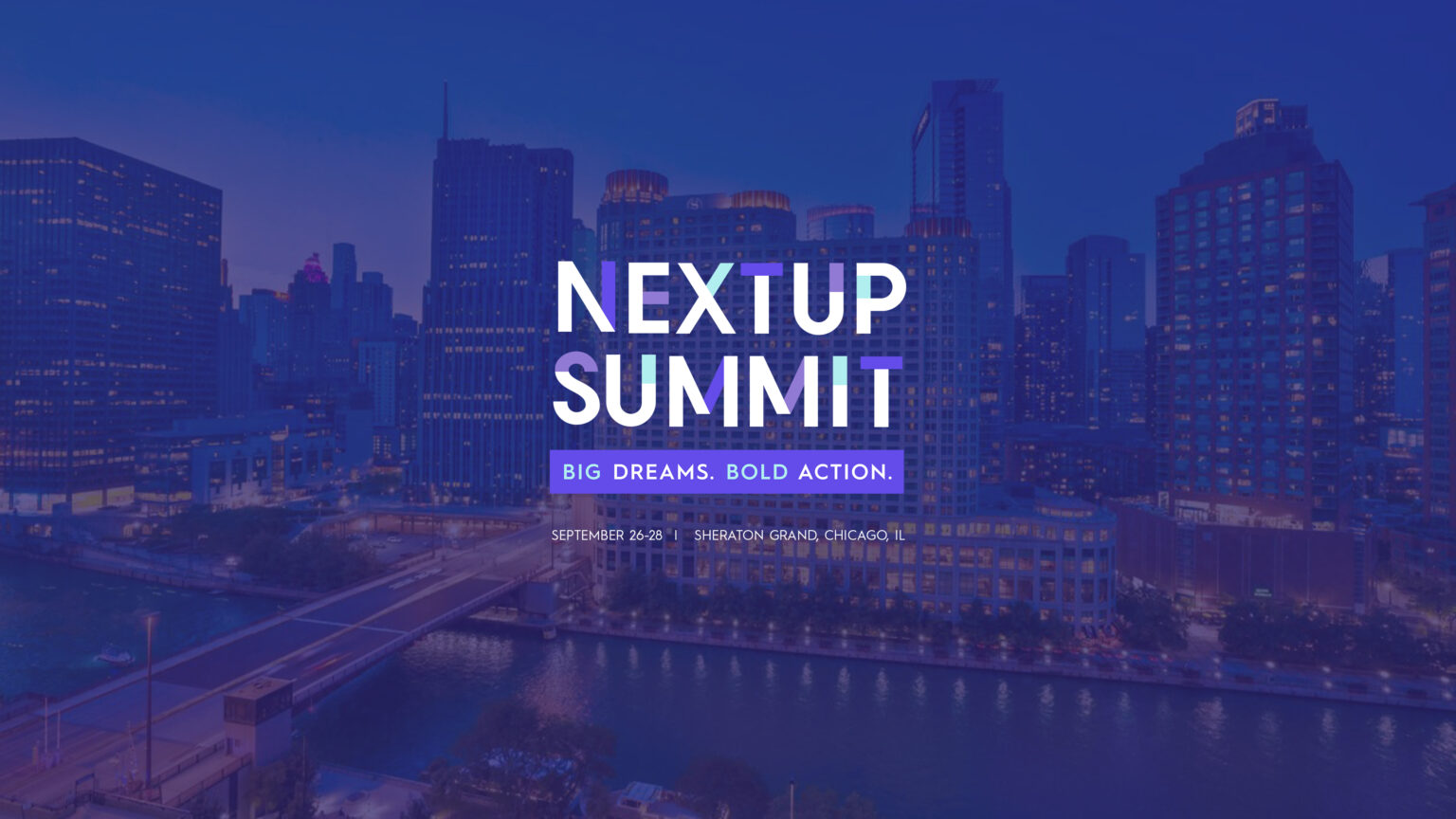 NextUp Summit banner
