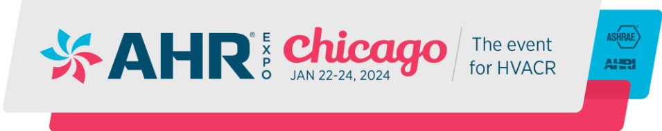 AHR Expo 2024 banner