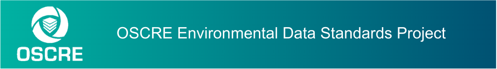 OSCRE Environmental Data Standards EDS banner