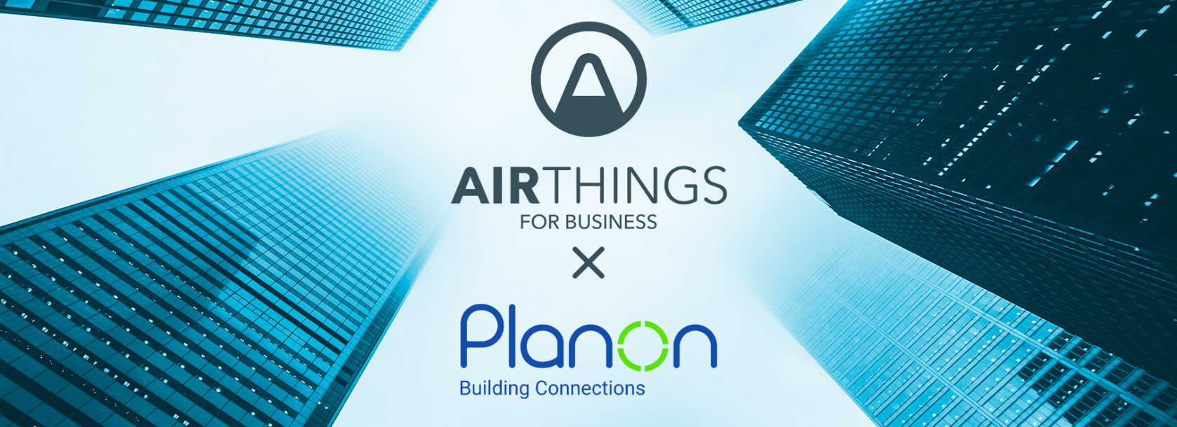 Airthings x Planon graphic
