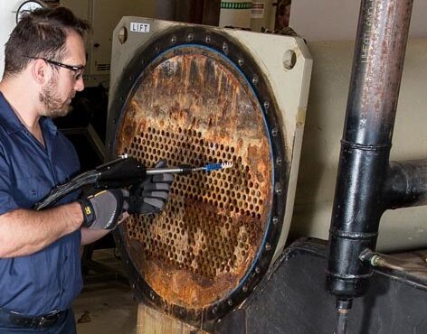 chiller tube cleaning