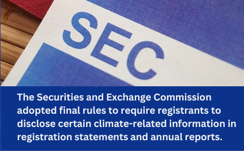 SEC and OSCRE climate disclosure