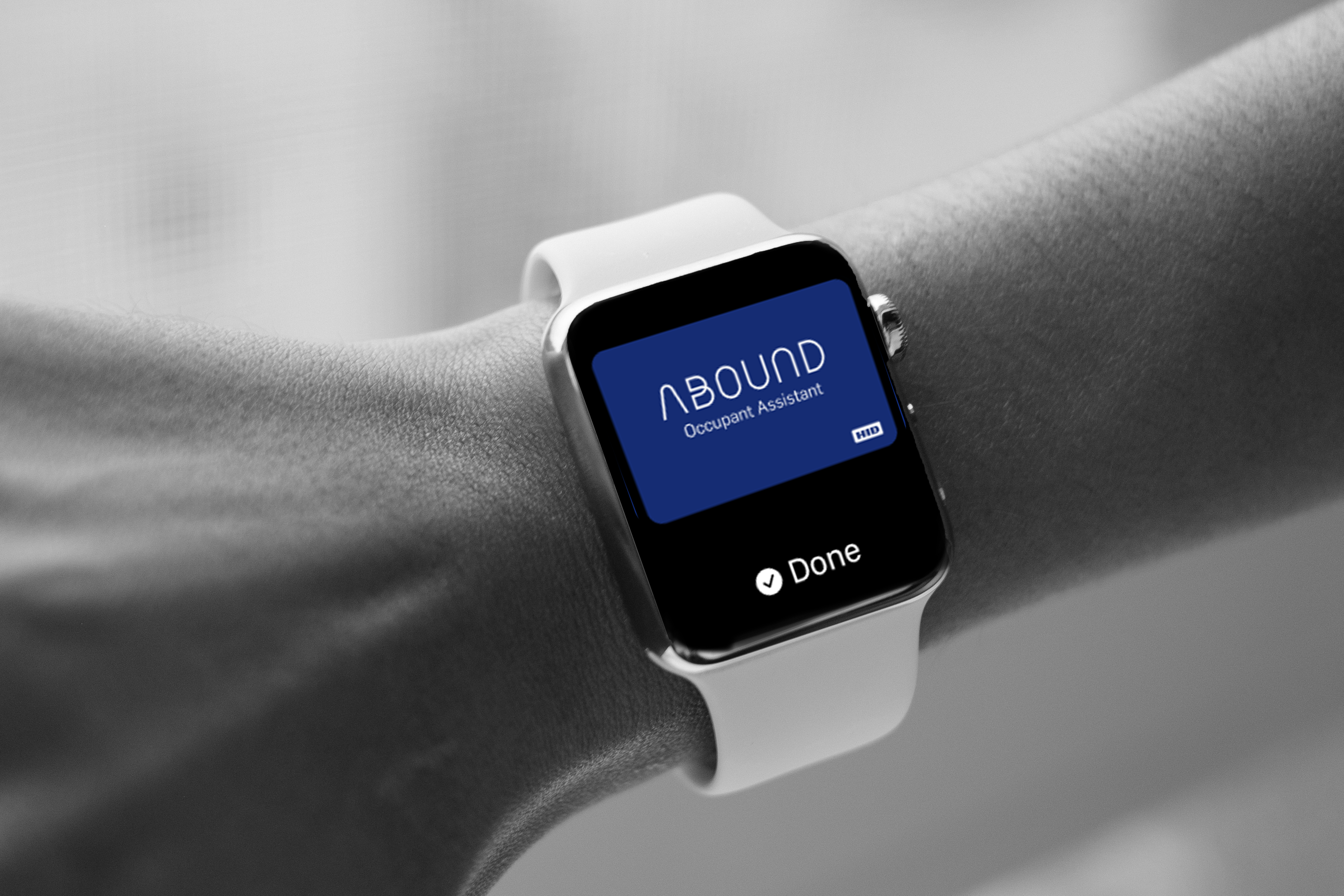 Carrier's Abound Occupant Assistant app on smart watch