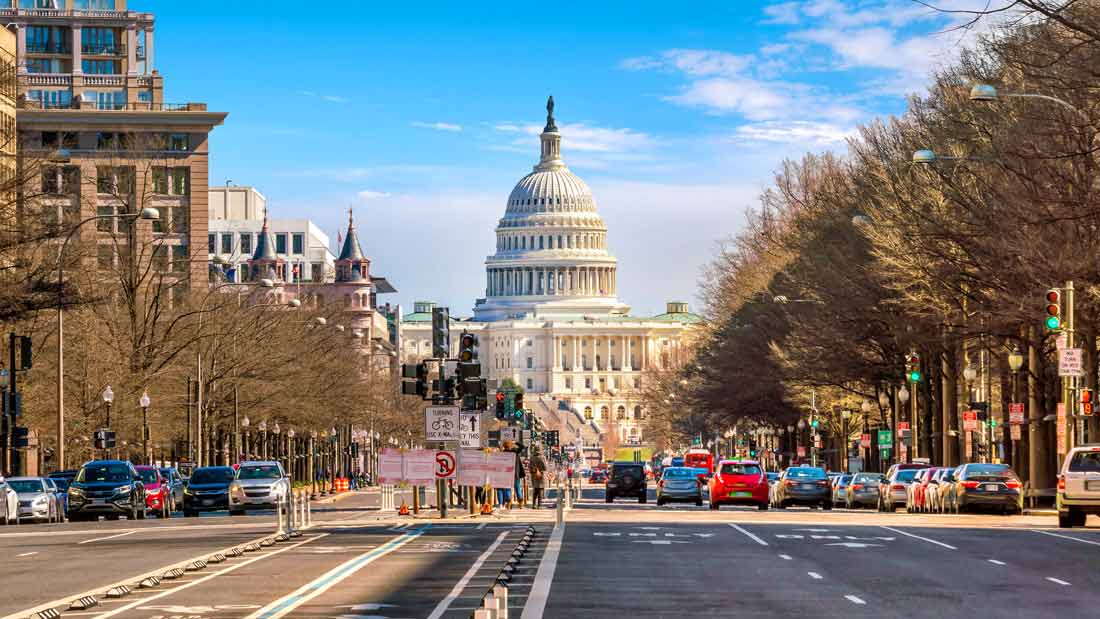 Chargie EVSE vendor for FedRAMPb - image of U.S. Capitol