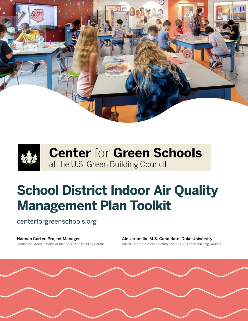 USGBC IAQ management plan toolkit