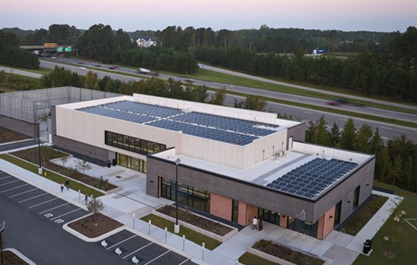 Wake Tech CC Central Energy Plant exterior