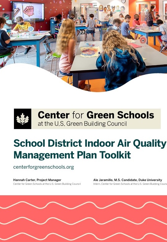 CGS publication: School District IAQ Management Plan Toolkit